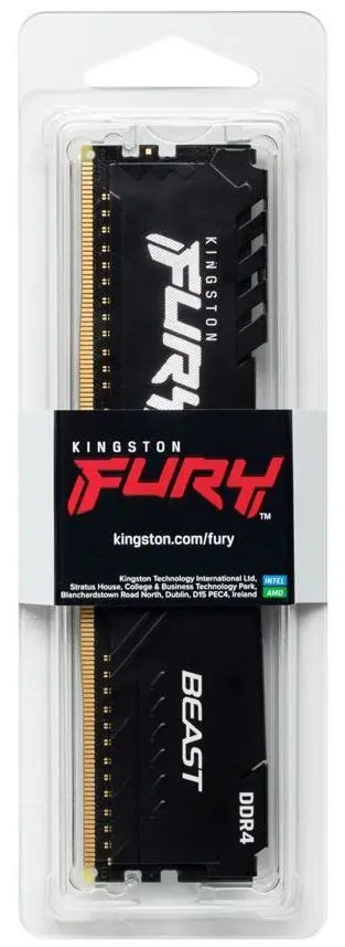 Memorie operativa Kingston HyperX Fury Beast DDR4 8GB 3200MHz PC25600 CL16 (KF432C16BB/8)