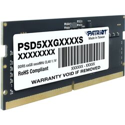 Memorie operativa Patriot Signature Line 8GB DDR5 4800MHz CL40 (PSD58G480041S) Thumb