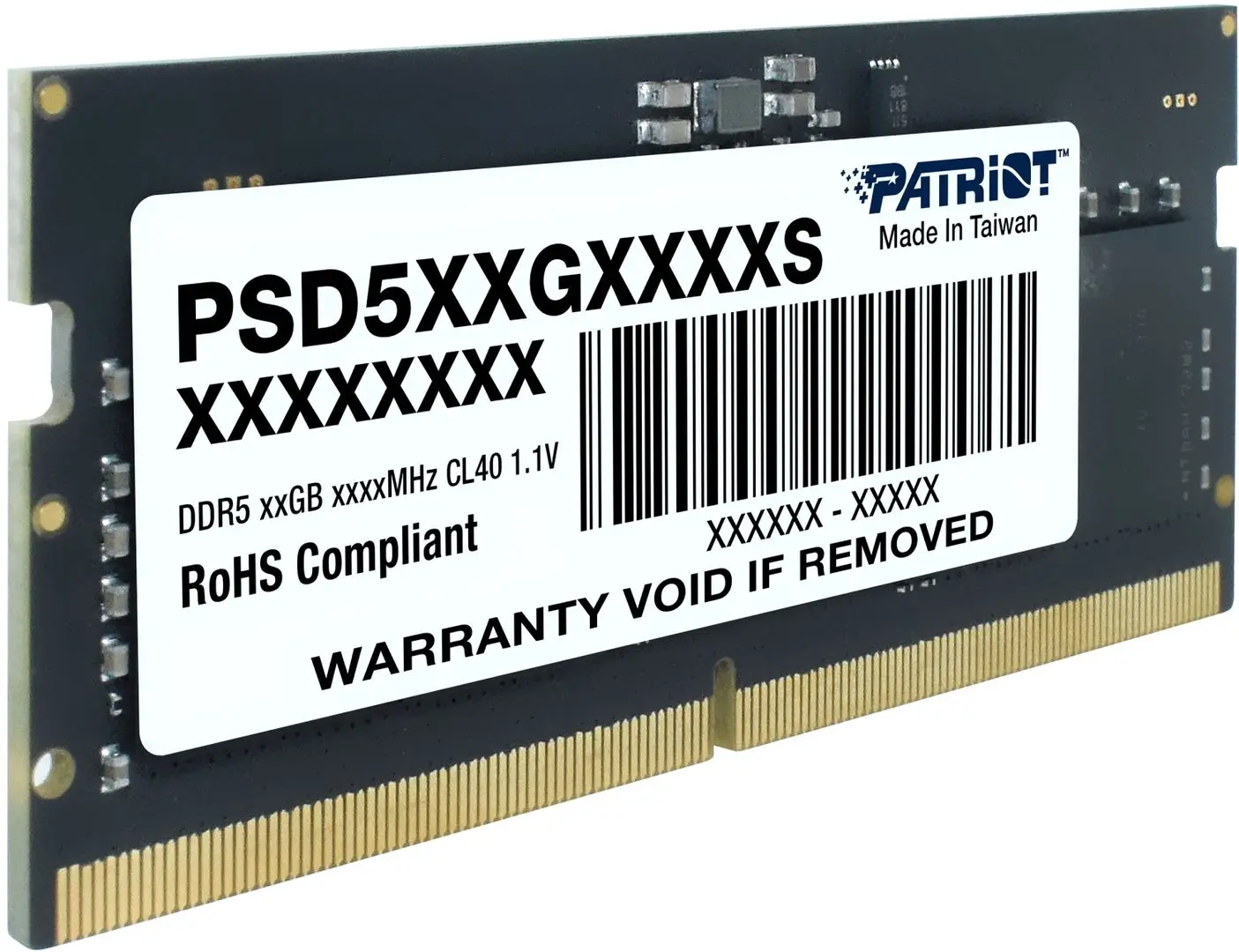 Memorie operativa Patriot Signature Line 8GB DDR5 4800MHz CL40 (PSD58G480041S)