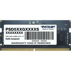 Memorie operativa Patriot Signature Line 8GB DDR5 4800MHz CL40 (PSD58G480041S)
