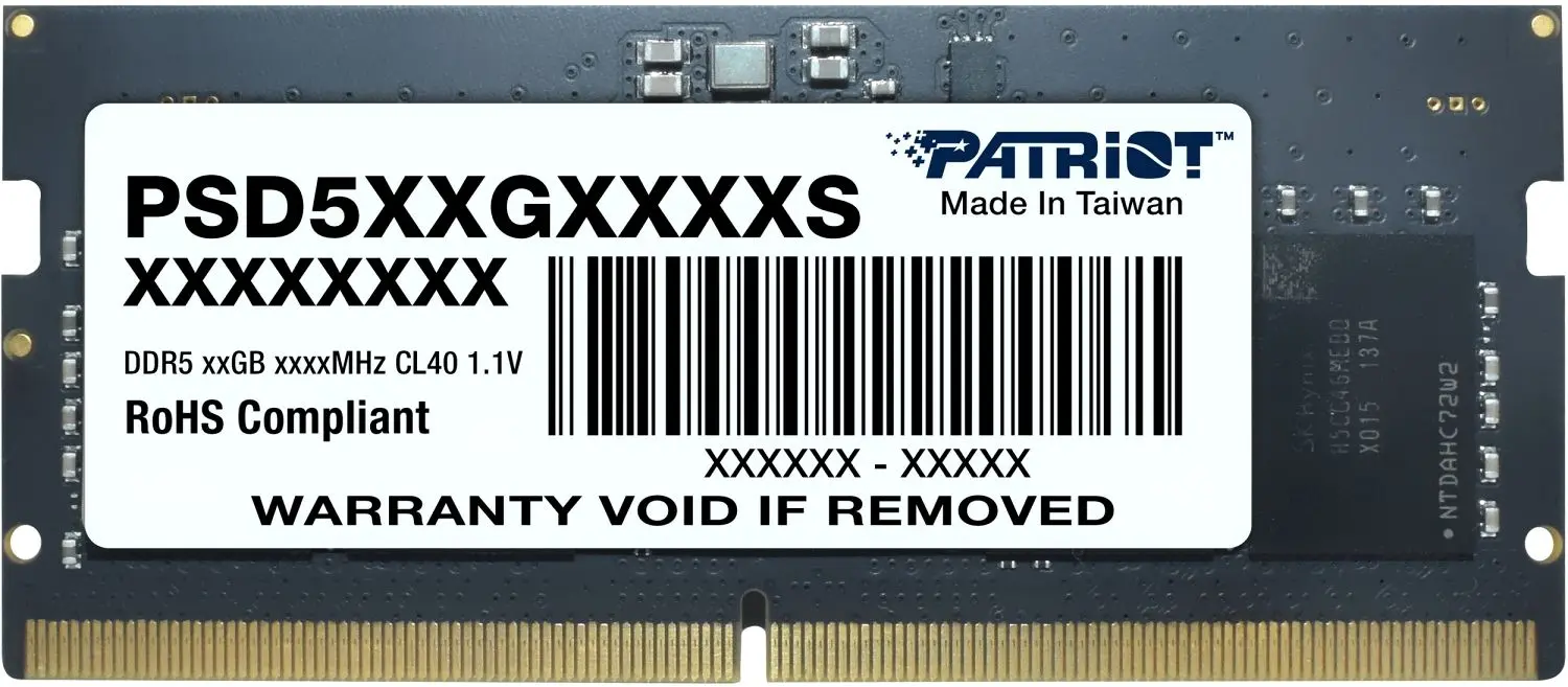 Memorie operativa Patriot Signature Line 8GB DDR5 4800MHz CL40 (PSD58G480041S)