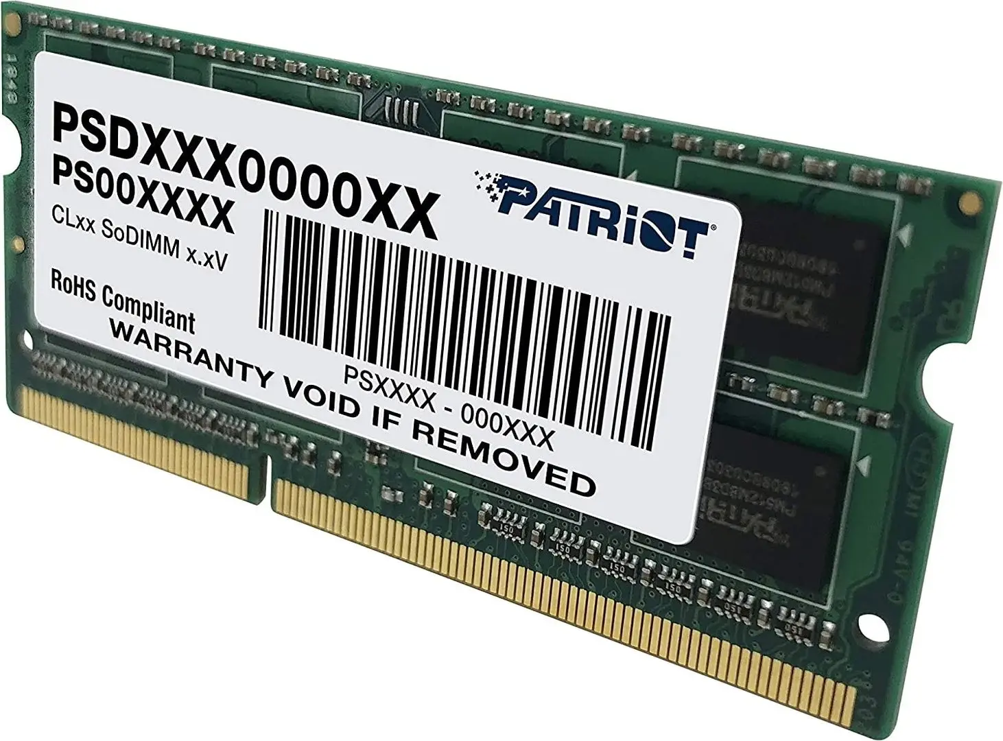 Memorie operativa Patriot Signature SODIMM DDR3 8GB 1600MHz CL11 (PSD38G16002S)