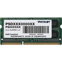 Memorie operativa Patriot Signature SODIMM DDR3 8GB 1600MHz CL11 (PSD38G16002S)