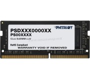 Оперативная память Patriot Signature SODIMM DDR4 32GB 3200MHz PC25600 CL22 (PSD432G32002S)