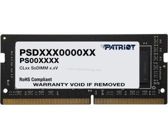 Оперативная память Patriot Signature SODIMM DDR4 32GB 3200MHz PC25600 CL22 (PSD432G32002S)