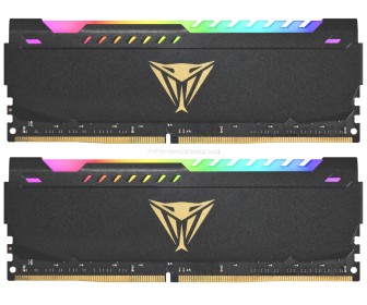 Memorie operativa Patriot Viper Steel Performance RGB 32GB (2x16) DDR4 3600MHz CL18 (PVSR432G360C0K)