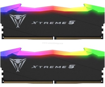 Memorie operativa Patriot Viper Xtreme 5 RGB 32GB (2x16) DDR5 7600MHz CL36 (PVXR532G76C36K)