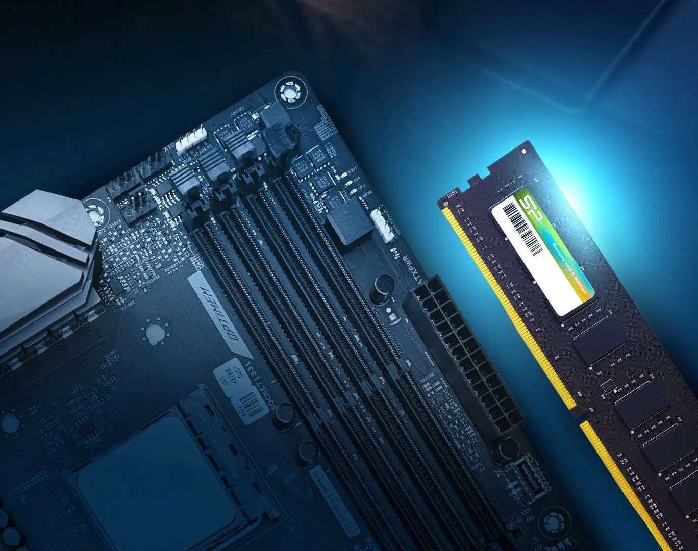 Memorie operativa Silicon Power 4GB DDR4 2666MHz CL19 (SP004GBLFU266X02) - 3