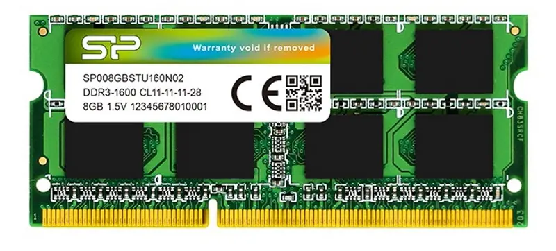 Memorie operativa Silicon Power 8GB DDR3 1600MHz CL11 (SP008GBSTU160N02)