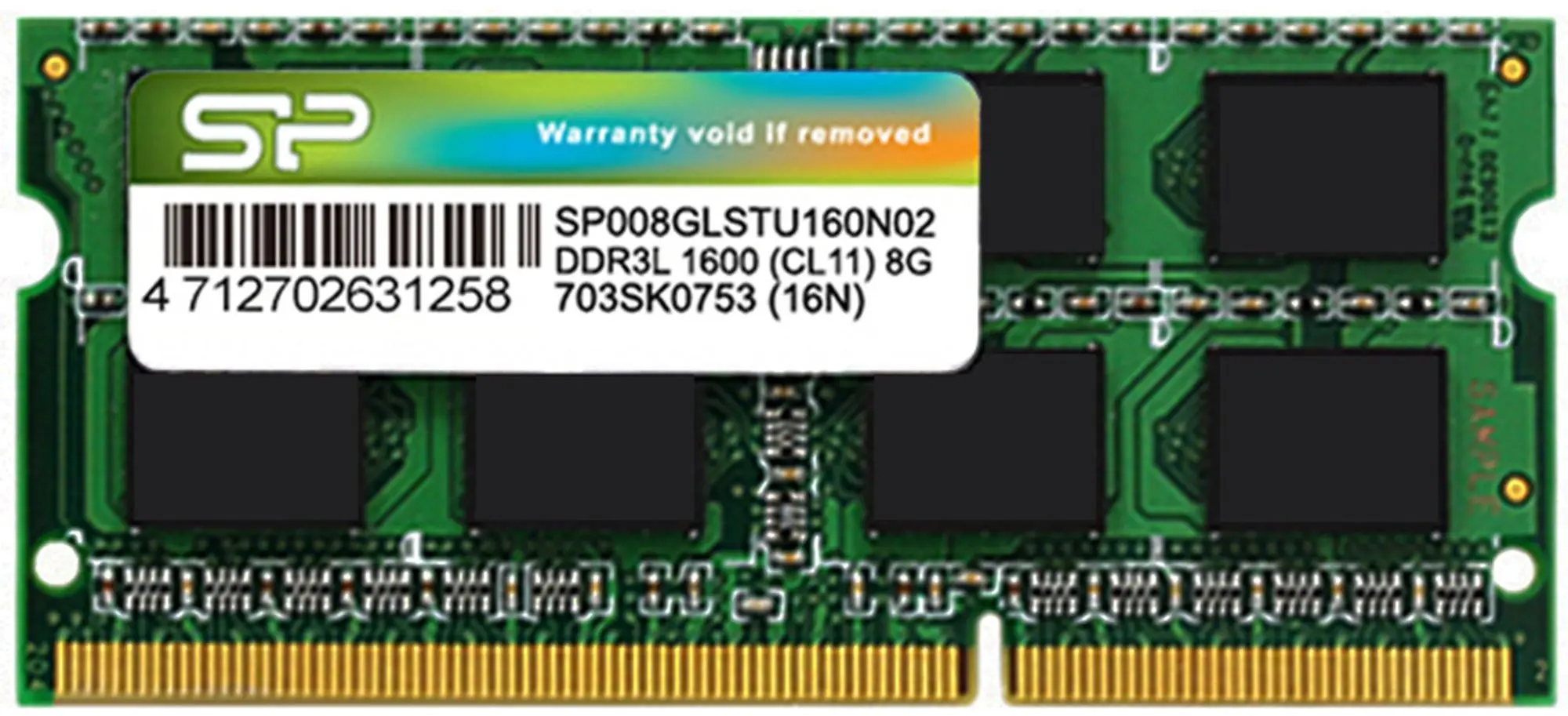 Memorie operativa Silicon Power SODIMM DDR3 4GB 1600МГц CL11 (SP004GLSTU160N02) - 2