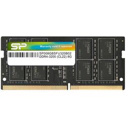 Memorie operativa Silicon Power SODIMM DDR4 8GB 3200MHz CL22 (SP008GBSFU320X02)
