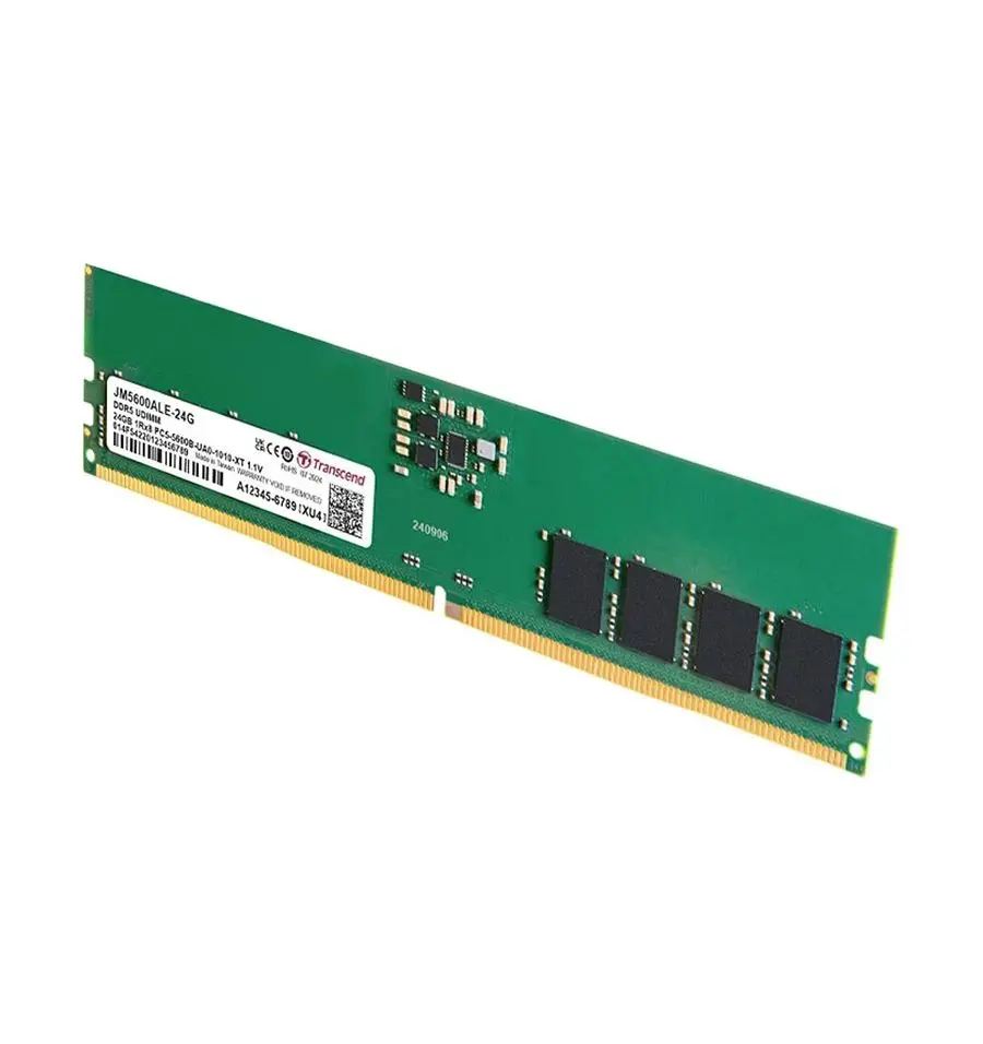 Memorie operativa Transcend JetRam DDR5 24GB 5600MHz CL46 (JM5600ALE-24G)