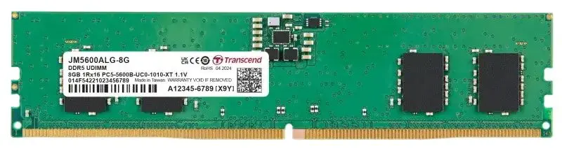 Оперативная память Transcend JetRam DDR5 8GB 5600MHz CL46 (JM5600ALG-8G)