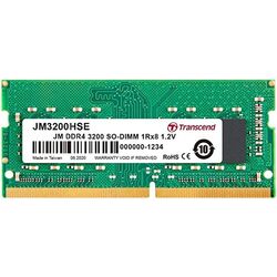 Memorie operativa Transcend JetRam SO-DIMM DDR4 32GB 3200Mhz PC25600 CL22 (JM3200HSE-32G)