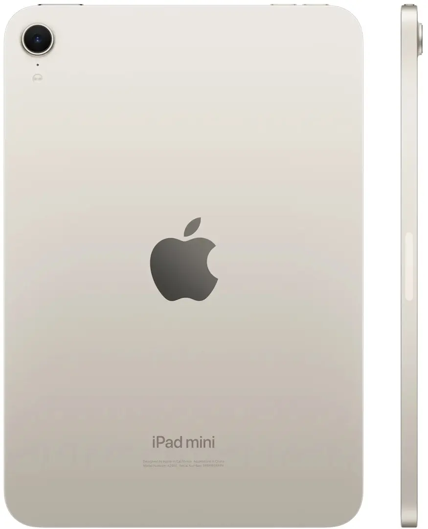 Tableta Apple iPad mini 7 2024 Wi-Fi + Cellular 8GB/128GB (Starlight) - 3