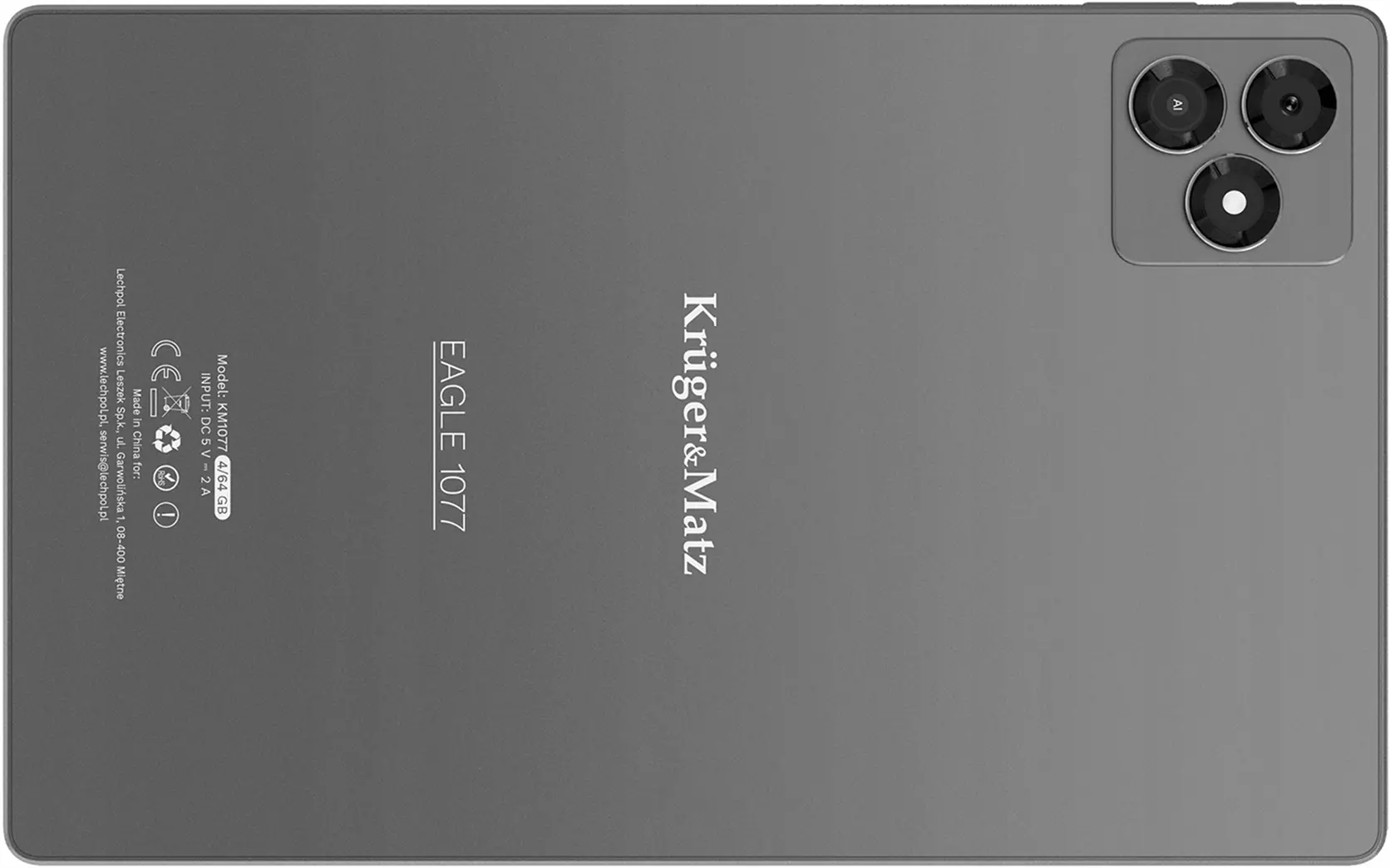 Tableta Kruger&Matz Eagle 1077 Wi-Fi 4G 4/64GB (Grey) - 3