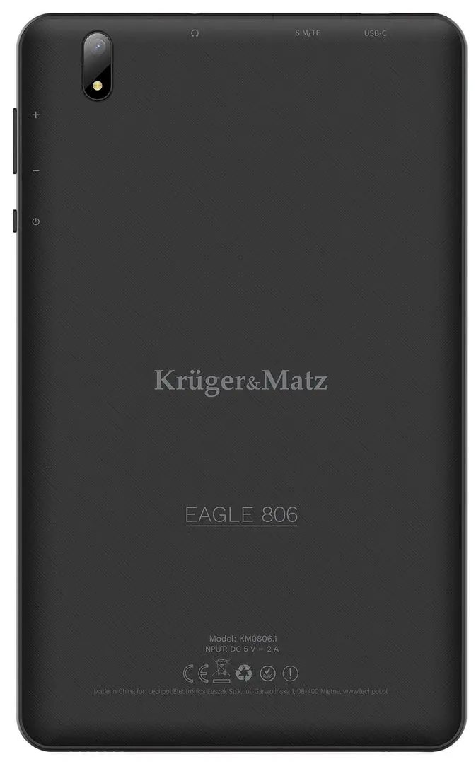 Tableta Kruger&Matz Eagle KM0806.1 Wi-Fi LTE 3GB/32GB (Black) - 2
