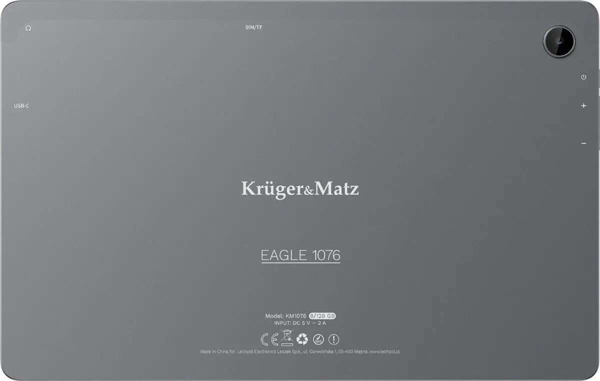 Планшет Kruger&Matz Eagle KM1076 LTE 8GB/128GB (Grey) - 6