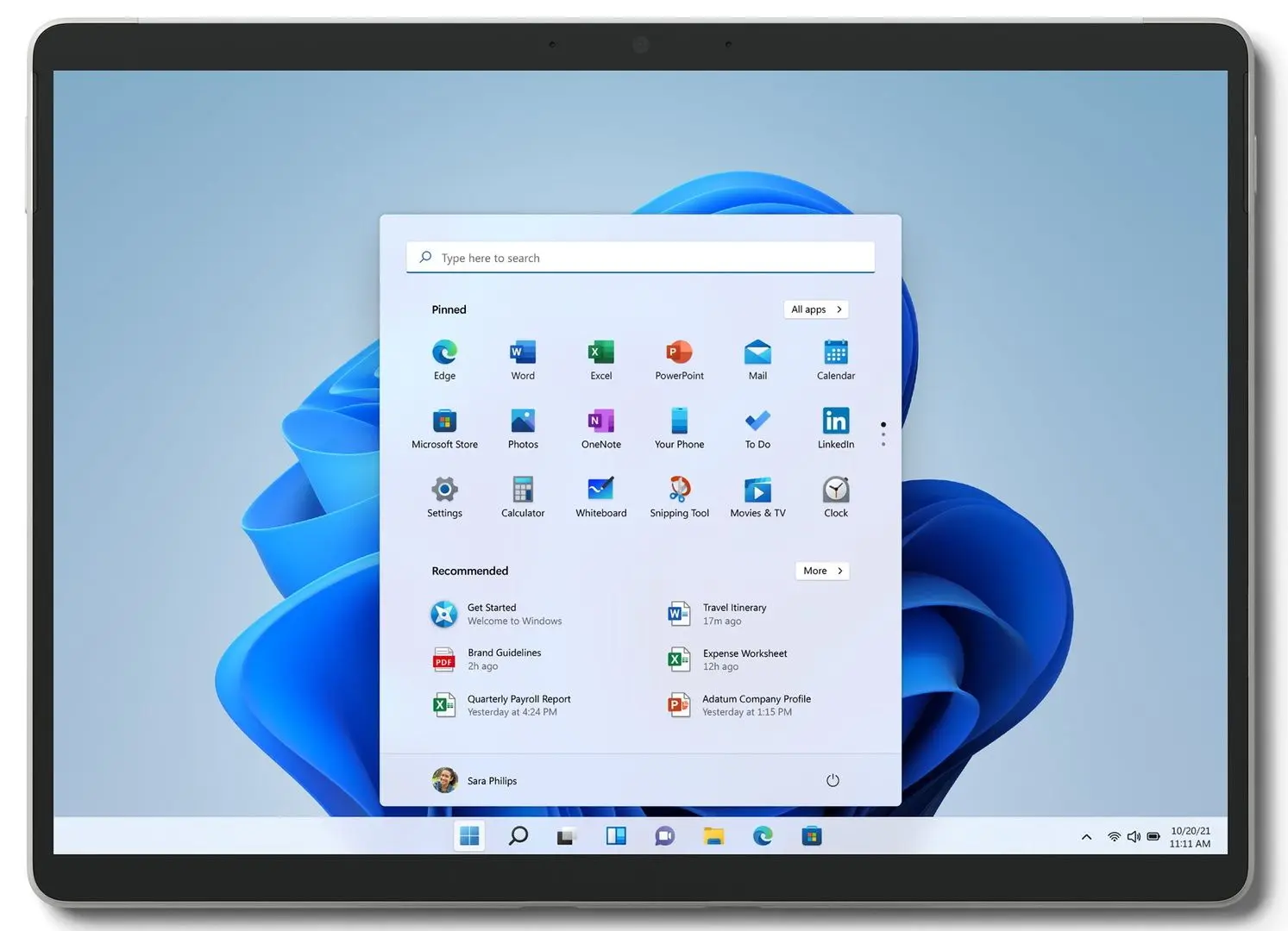 Планшет Microsoft Surface Pro 8 8PY-00033 16GB/512GB (Platinum)