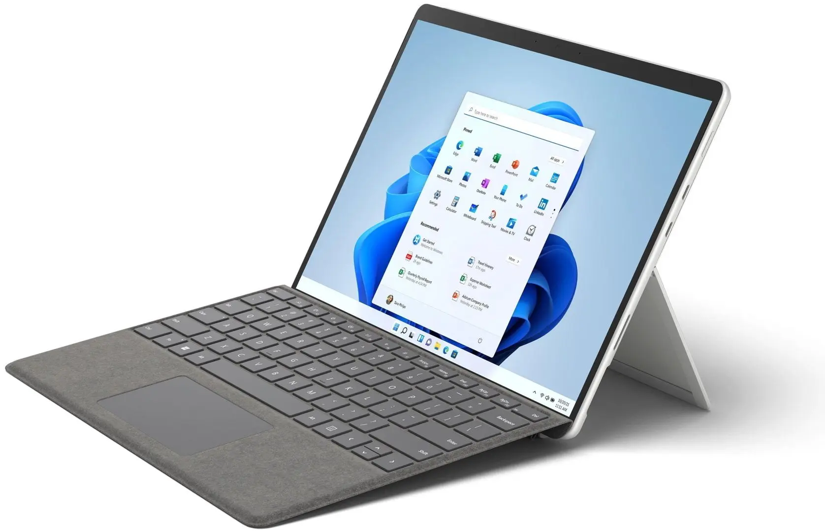 Планшет Microsoft Surface Pro 8 WiFi 8GB/256GB W11Pro (Platinum) - 6