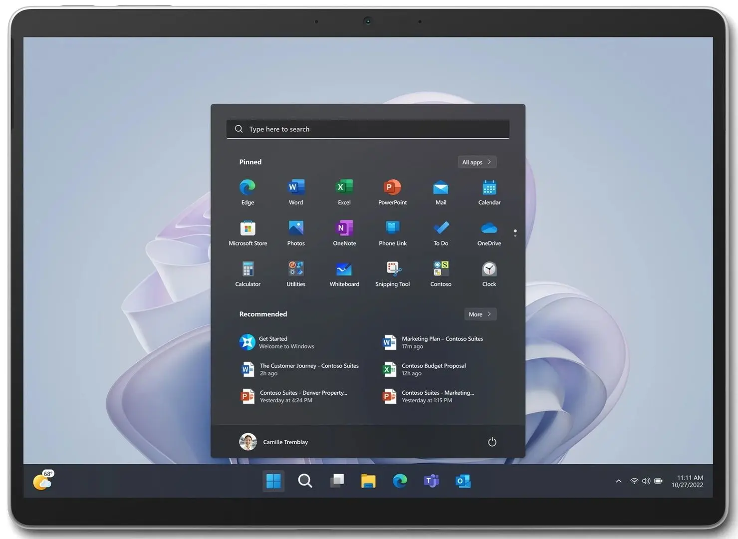 Планшет Microsoft Surface Pro 9 S3I-00004 Wi-Fi 8GB/512GB (Platinum)