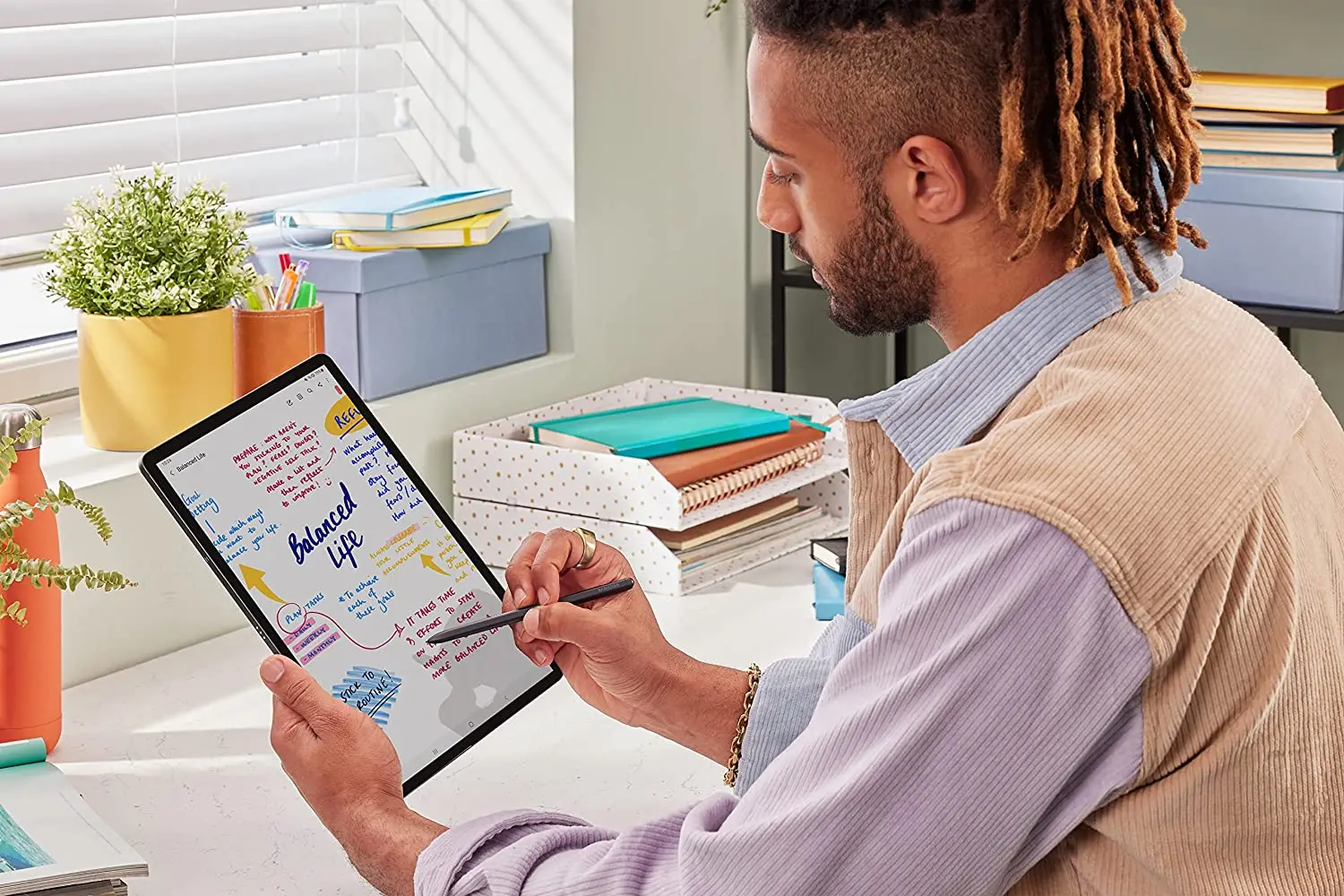 Планшет Samsung Galaxy Tab S7 FE T736 5G Wi-Fi 4GB/64GB (Mystic Green) - 4