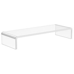 Suport pentru monitor Homcom A2-0075 (Transparent)