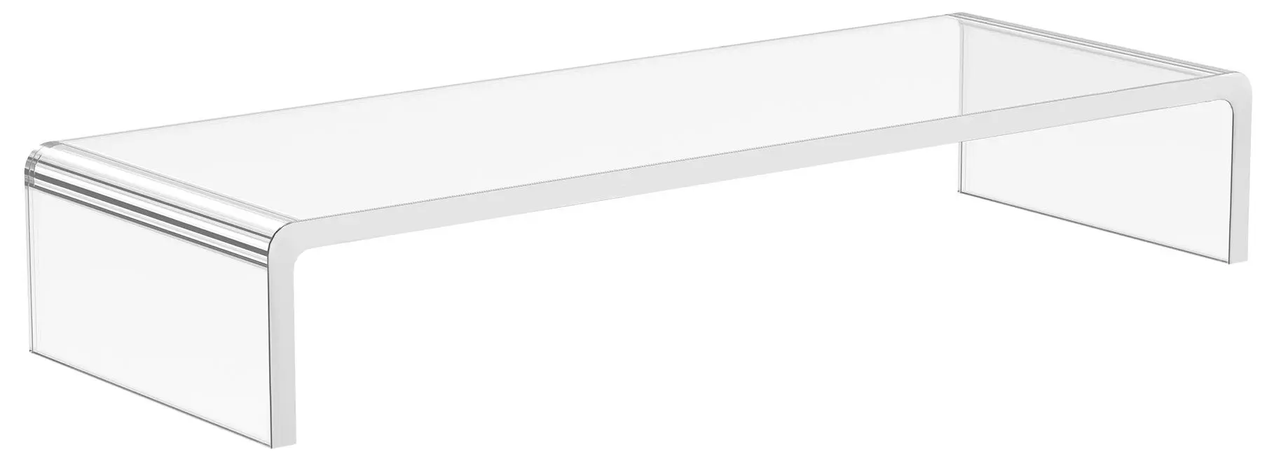 Suport pentru monitor Homcom A2-0075 (Transparent)