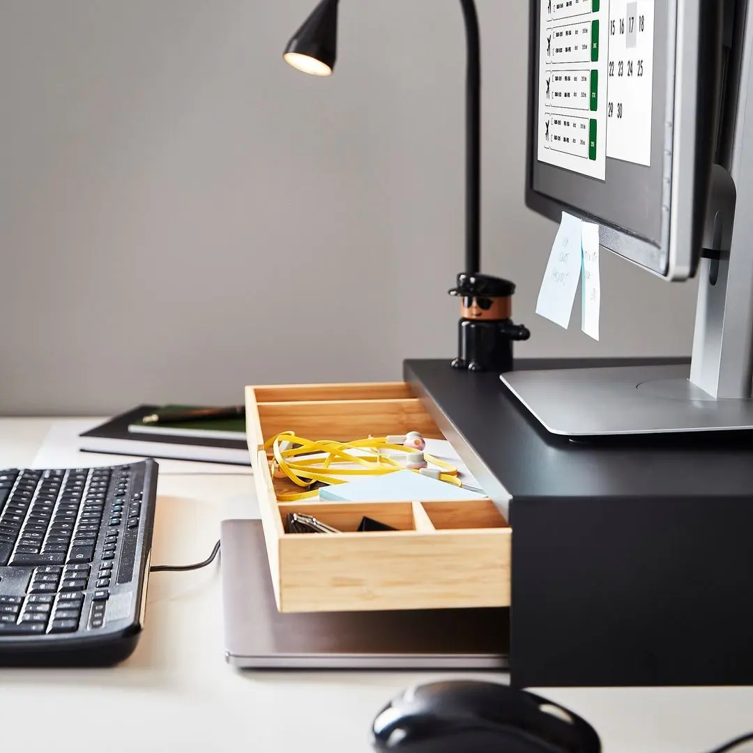 Stand pentru monitoare Ikea Elloven (Antracit)