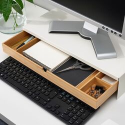Stand pentru monitoare Ikea Elloven (Alb) Thumb