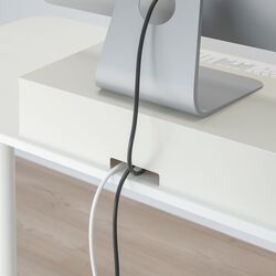 Stand pentru monitoare Ikea Elloven (Alb) Thumb