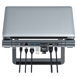 Suport pentru laptop Acefast E5 Plus USB-C (Metal Grey) Thumb