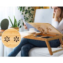 Подставка для ноутбука Costway HW67948NA (Natural) Thumb