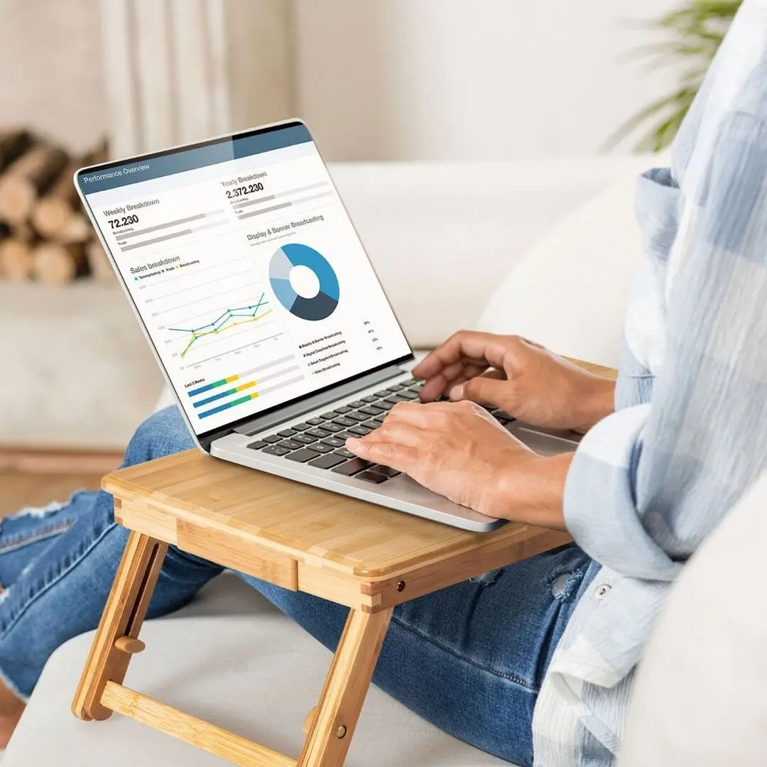 Подставка для ноутбука Costway HW67948NA (Natural) - 7