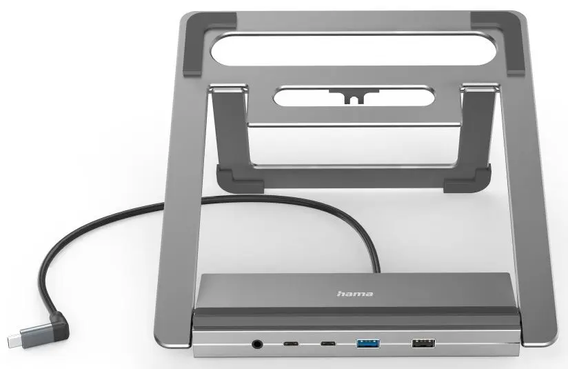 Statie de andocare - suport pentru laptop Hama Connect2Office Stand (Grey)