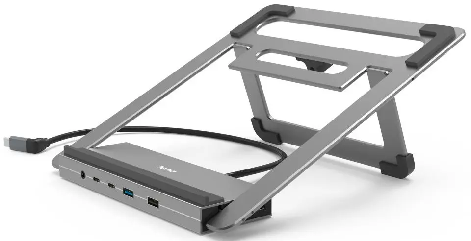 Statie de andocare - suport pentru laptop Hama Connect2Office Stand (Grey)