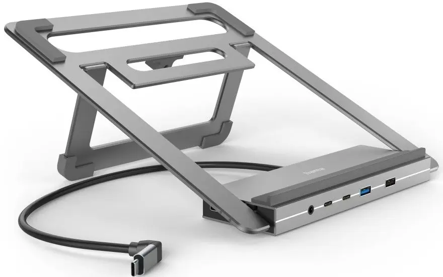 Statie de andocare - suport pentru laptop Hama Connect2Office Stand (Grey)