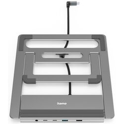 Statie de andocare - suport pentru laptop Hama Connect2Office Stand (Grey) Thumb