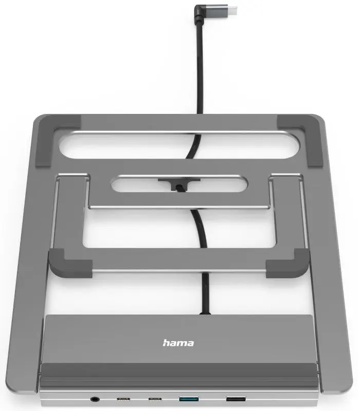 Statie de andocare - suport pentru laptop Hama Connect2Office Stand (Grey)