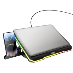 Подставка для ноутбука Hoco DH19 (Black) Thumb