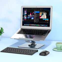 Suport pentru laptop Hoco PH52 Plus Might (Metal Grey) Thumb