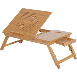 Suport pentru laptop Homcom 923-002 (Bamboo)