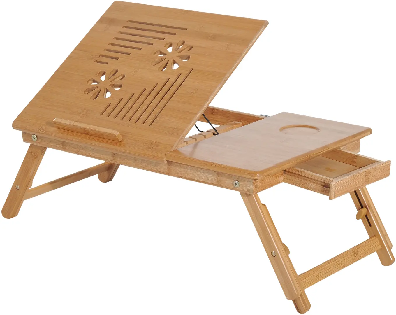 Suport pentru laptop Homcom 923-002 (Bamboo)