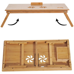 Подставка для ноутбука Homcom 923-004 (Bamboo) Thumb