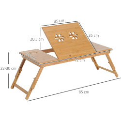 Подставка для ноутбука Homcom 923-004 (Bamboo) Thumb