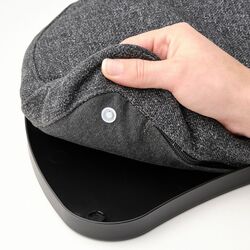 Suport laptop Ikea Ojulf 52x38 (Gri Inchis) Thumb