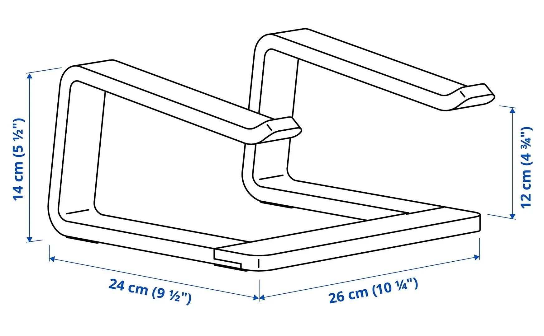 Подставка для ноутбука Ikea Stenerik (Белый)