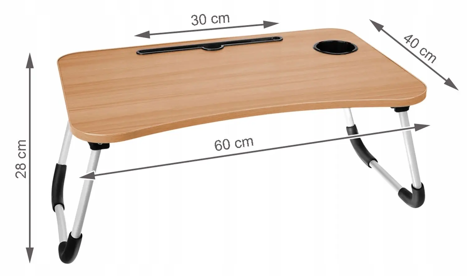 Подставка для ноутбука Iso Trade SL14199 (Oak/White) - 4