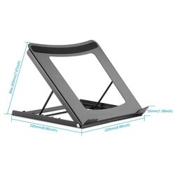 Suport pentru laptop Manhattan 462129 (Black) Thumb