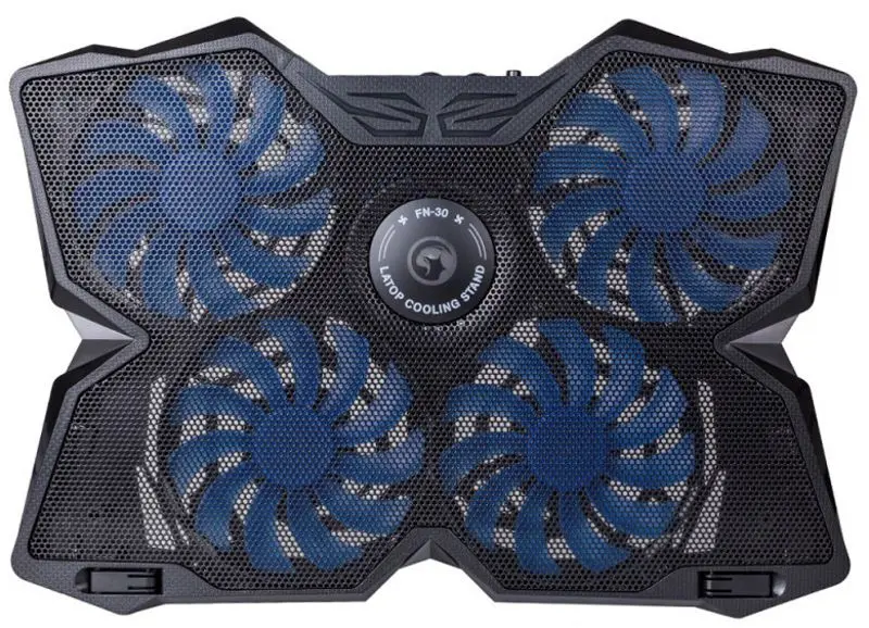 Подставка для ноутбука Marvo FN-30BU (Black/Blue)